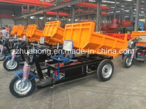 Electric Tricycle, 3 Wheel Motorcycle for Carring Ore, Stone, Cargo, Mining Tricycle