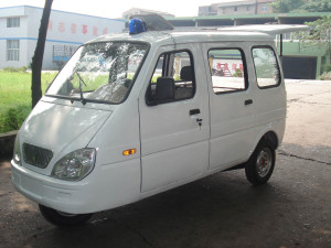 Tricycle for Ambulance Use Passenger 3-Wheel Motorcycle