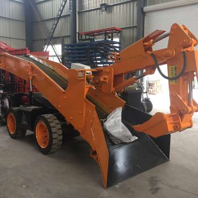 Huahong slag loader, wheel type Mucking loader for sale