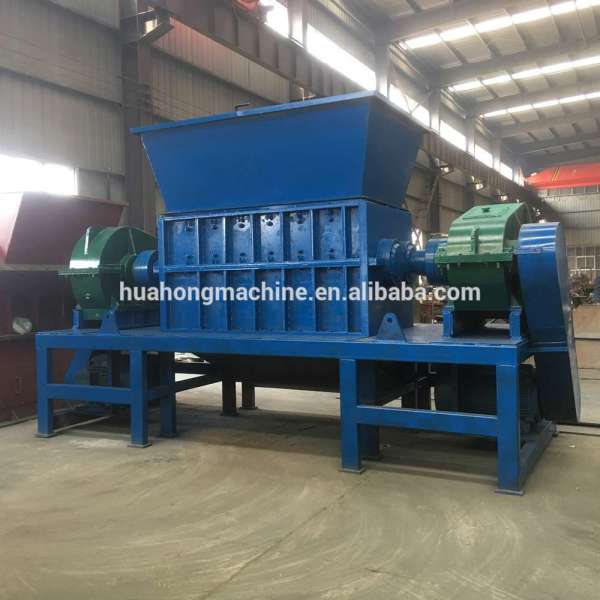 Large capacity tire recycling shredder machine with CE and ISO